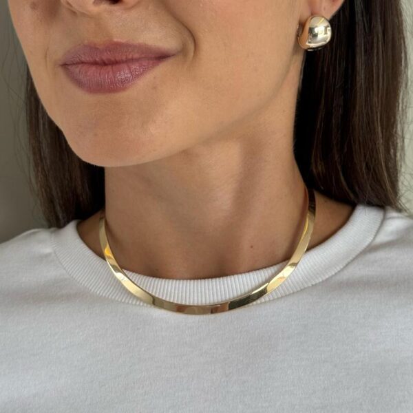 Aro bianca dourado - Imagem 3