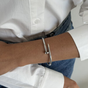 Bracelete prego aço