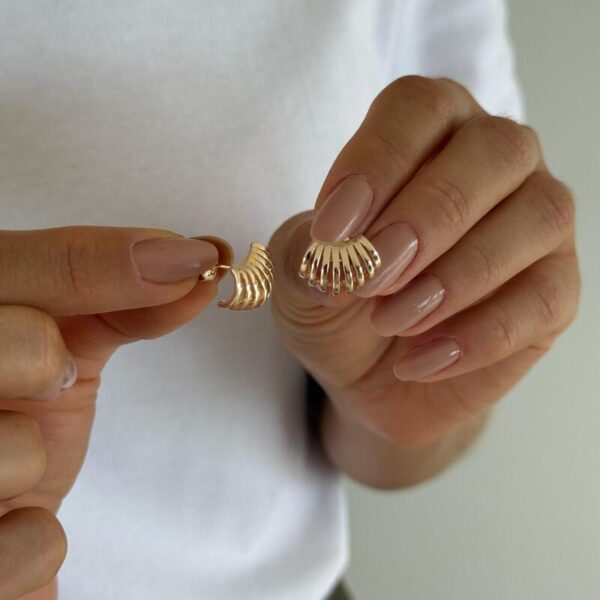 Brinco ear cuff 8 elos - Imagem 2