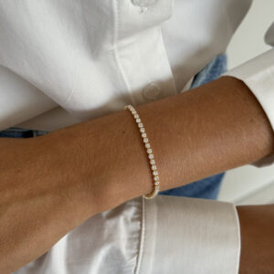 Pulseira dourada riviera