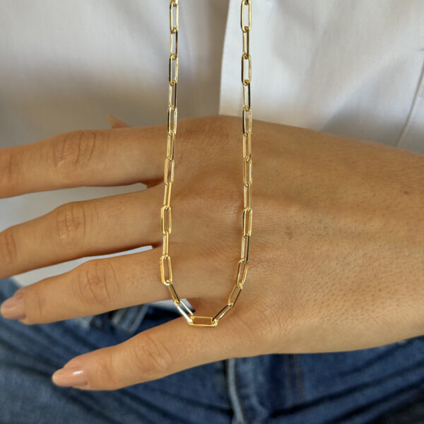 Colar elos dourado - Imagem 2