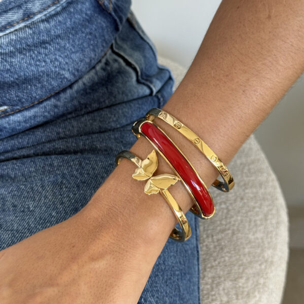 Bracelete borboleta - Imagem 3