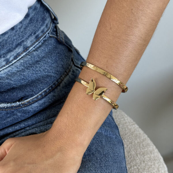 Bracelete borboleta - Imagem 2